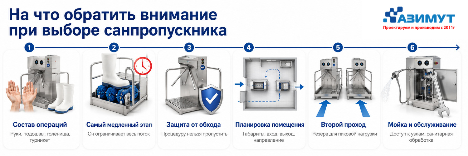 На чт ообратить внимание при выборе санпропускника - ГК Азимут Новосибирск